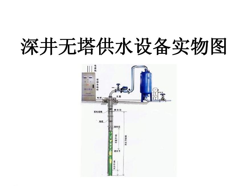 睢县井泵无塔式供水设备